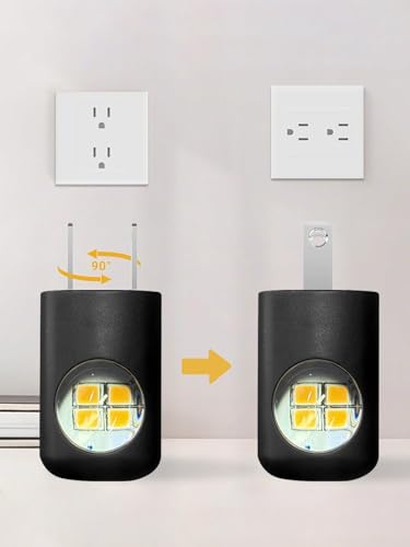 LED Night Lights Plug into Wall 6-Pack, Modern Night Lights Plug into Wall, Dusk to Dawn Nightlight,