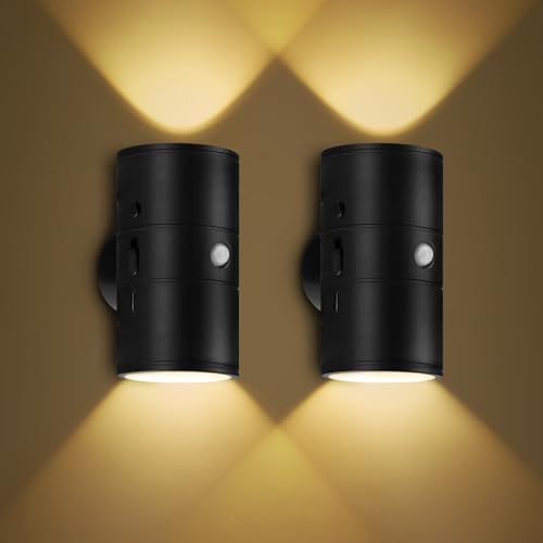 Motion Sensor Night Lights,Magnetic 360° Rotation Wireless Lights Indoor,Warm White 3000K, Three Adjustable Brightness Levels, for Hallway Bedroom Bedside Stairway